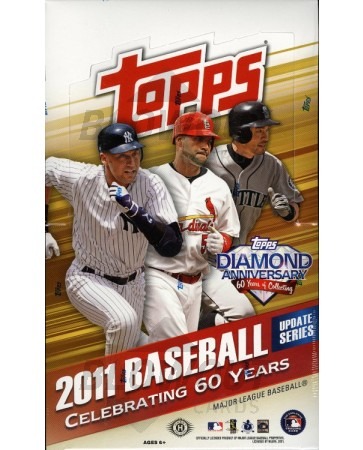 2011 Topps Update Series Baseball Hobby Box