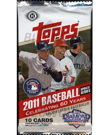 2011 Topps Update Series Baseball Hobby Pack