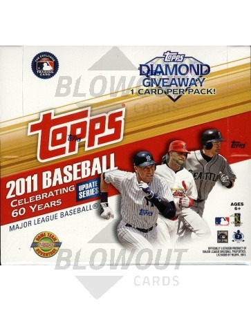 2011 Topps Update Series Baseball Jumbo HTA Box