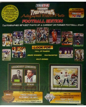 2011 Tristar Hidden Treasures Autograph 16x20 Photo 12 Pack Case