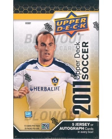2011 Upper Deck MLS Soccer 12 Box Case