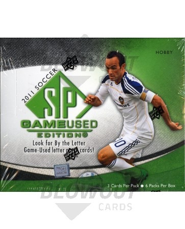 2011 Upper Deck SP Game Used MLS Soccer Box