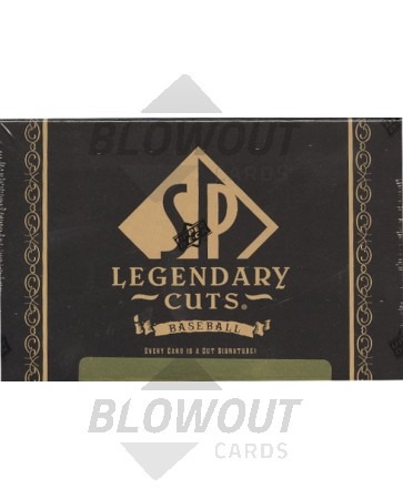 2011 Upper Deck SP Legendary Cuts Baseball Hobby Box