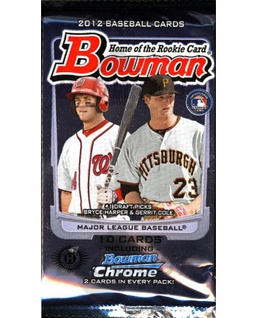 2012 Bowman Baseball Hobby Pack
