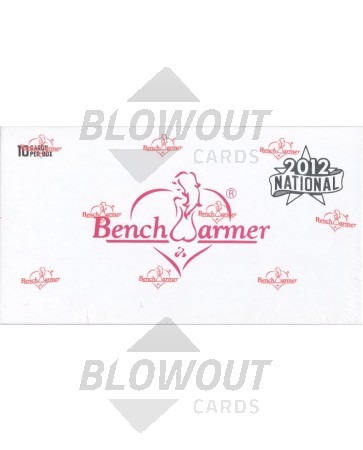 2012 Benchwarmer National Edition Trading Cards 6 Box Case