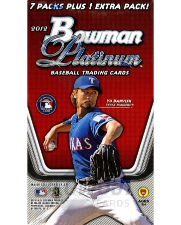 2012 Bowman Platinum Baseball Blaster Box