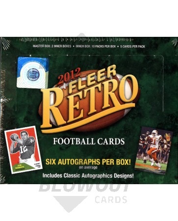 2012 Fleer Retro Football Hobby Box
