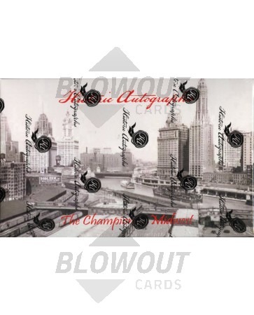 2012 Historic Autographs Champions Midwest Ed. 6 Box Case