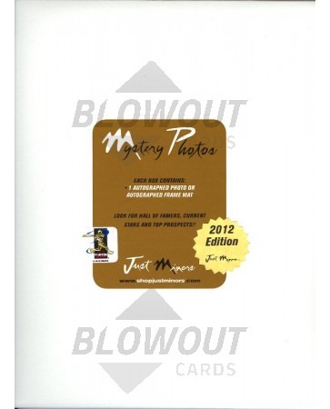 2012 Just Minors Mystery Photos Baseball Box