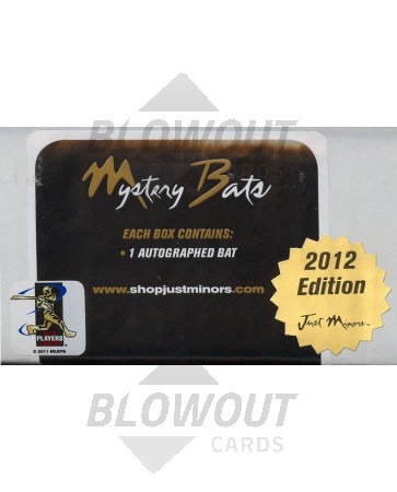 2012 Just Minors Mystery Bats Baseball Hobby Box