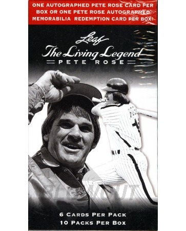 2012 Leaf Pete Rose The Living Legend Box