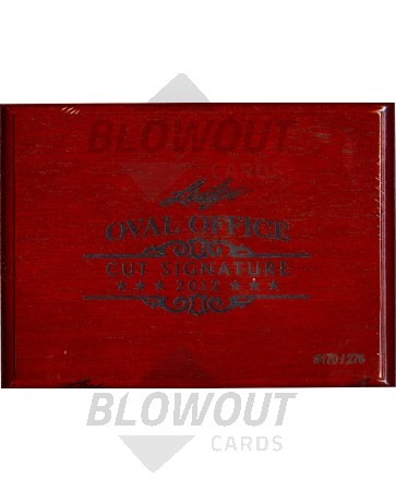 2012 Leaf Cut Signature Oval Office Edition Pack/Box