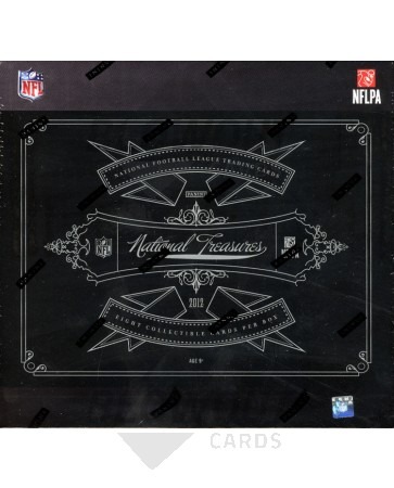 2012 Panini National Treasures Football Hobby Box