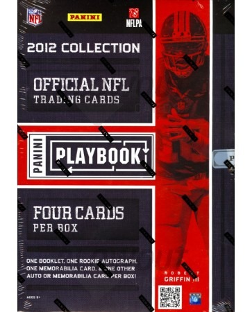 2012 Panini Playbook Football Hobby 10 Box Case