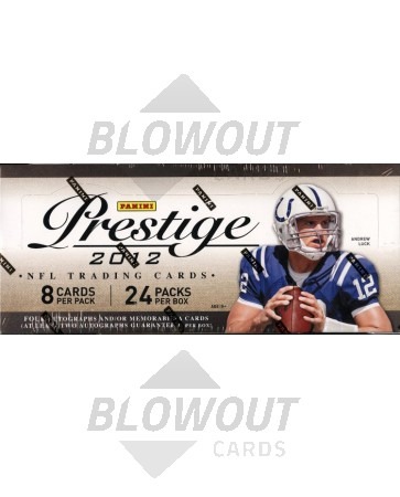 2012 Panini Prestige Football Hobby Box