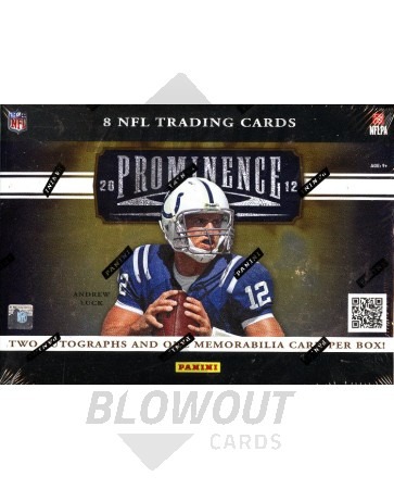 2012 Panini Prominence Football Hobby Box