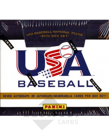2012 Panini USA Baseball National Teams Set Box