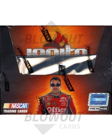2012 Press Pass Ignite Racing Hobby 10 Box Case