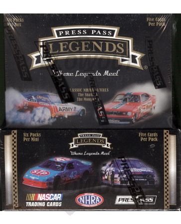2012 Press Pass Legends Racing Hobby 12 Box Case