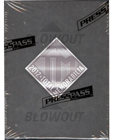 2012 Press Pass Total Memorabilia Racing Hobby Pack