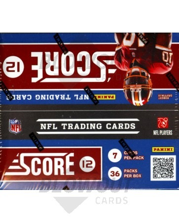 2012 Score Football Box