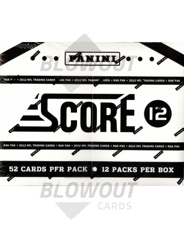 2012 Score Football Rak Pak Box