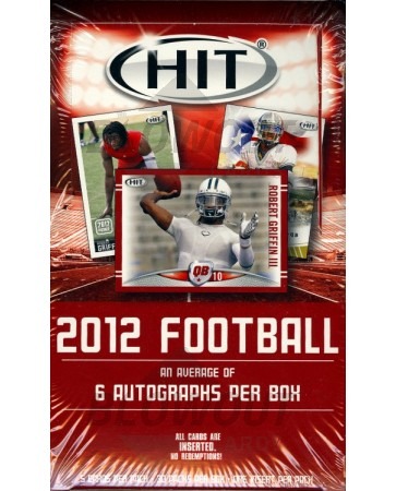 2012 Sage Hit Low Series Football Hobby Box