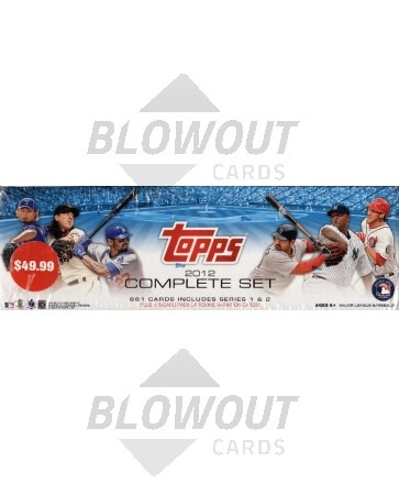 2012 Topps Baseball Factory Set - Retail