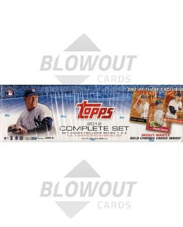 2012 Topps Baseball Factory Set - Mickey Mantle
