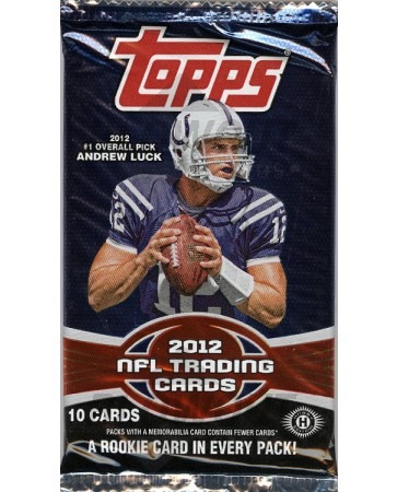 2012 Topps Football Hobby Pack