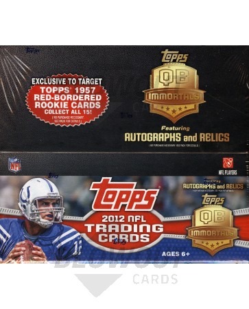 2012 Topps Football Retail Box