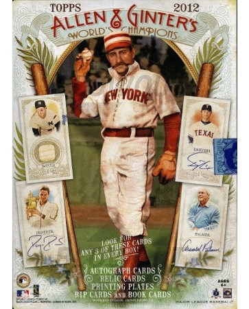 2012 Topps Allen & Ginter Baseball Hobby 12 Box Case