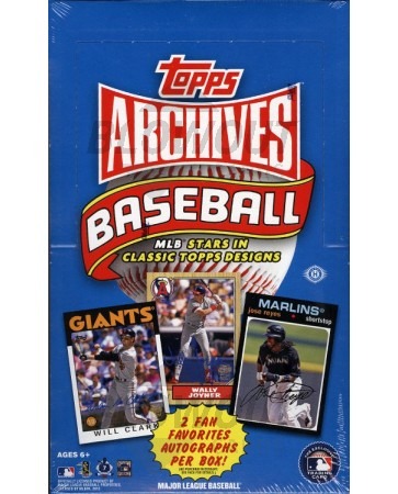 2012 Topps Archives Baseball Hobby Box