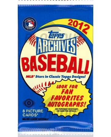 2012 Topps Archives Baseball Hobby Pack