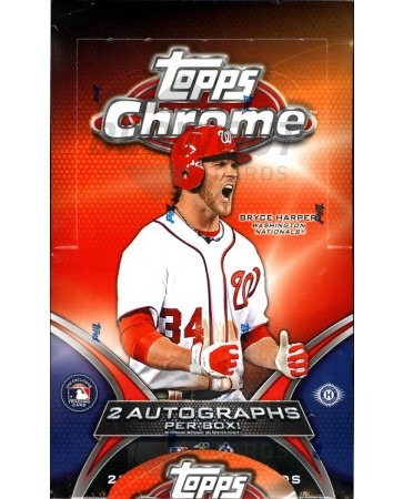 2012 Topps Chrome Baseball Hobby Box