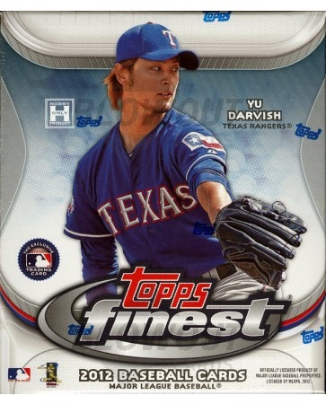 2012 Topps Finest Baseball Hobby Mini Box (6 packs)