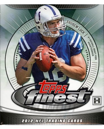 2012 Topps Finest Football Hobby Mini Box (6 packs)