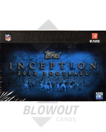 2012 Topps Inception Football Hobby 8 Box Case