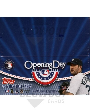 2012 Topps Opening Day Baseball Hobby 20 Box Case