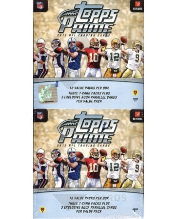 2012 Topps Prime Football Value Rack Pack Box