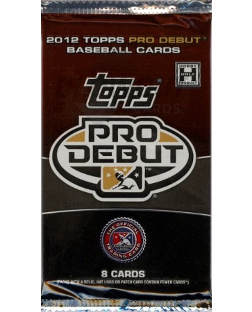 2012 Topps Pro Debut Baseball Hobby Pack