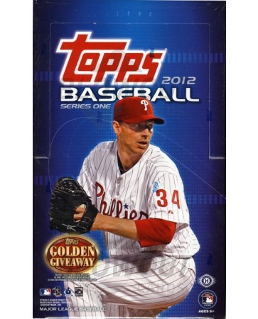 2012 Topps Series 1 Baseball Hobby Box