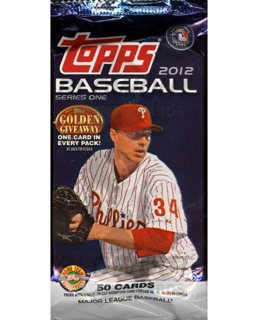 2012 Topps Series 1 Baseball Jumbo HTA Pack