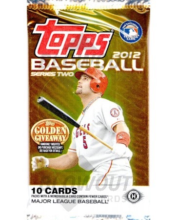 2012 Topps Series 2 Baseball Hobby Pack