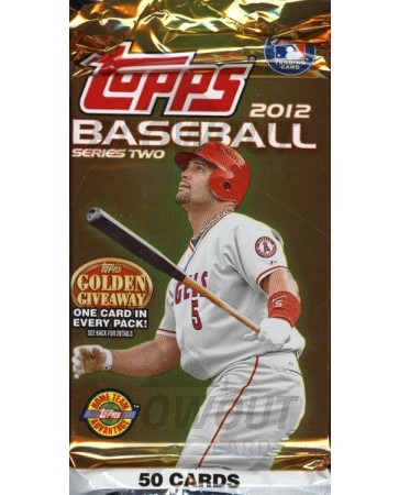 2012 Topps Series 2 Baseball Jumbo HTA Pack