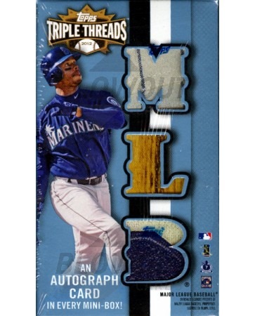 2012 Topps Triple Threads Baseball Hobby Pack