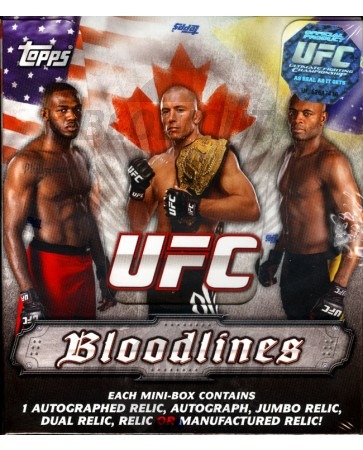 2012 Topps UFC Bloodlines Hobby Box