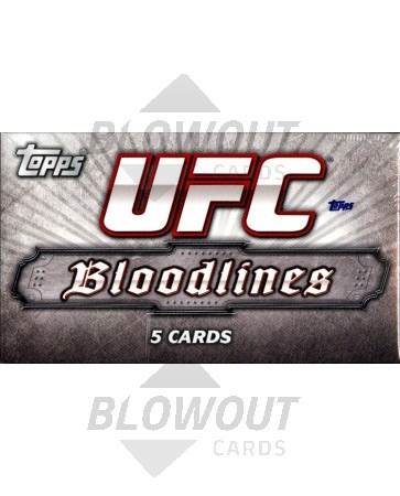 2012 Topps UFC Bloodlines Hobby Pack