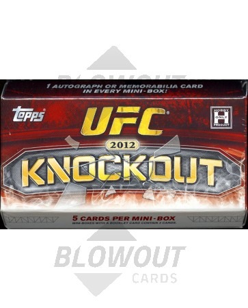 2012 Topps UFC Knockout Hobby Pack