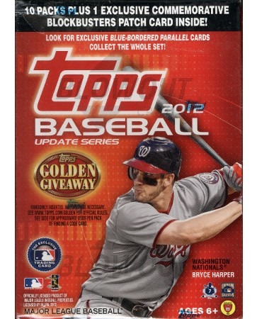 2012 Topps Update Series Baseball Blaster Box